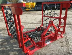 HYDRAULIC FOLDING TRACTOR MOUNTED CHAIN HARROWS TRAILER NEW 2024 4M*