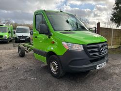 2019 MERCEDES SPRINTER 314 CDI: RWD FRIDGE FREEZER CHASSIS CAB