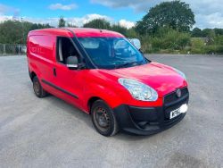 >>--NO VAT ON HAMMER--<< 2013 FIAT DOBLO CDTI PANEL VAN - LOW MILEAGE, FULL SERVICE HISTORY