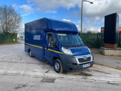 MAXIMIZE YOUR LOAD: 2014 PEUGEOT BOXER DIESEL LUTON >>--NO VAT ON HAMMER--<<