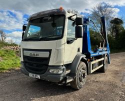 2016 DAF LF220 SKIPWAGON - RELIABLE, TESTED, AND READY FOR YOUR BUSINESS NEEDS