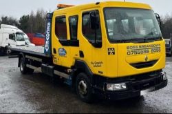 2001 RENAULT MIDLUM CREWCAB TILT N SLIDE RECOVERY TRUCK >>--NO VAT ON HAMMER--<<