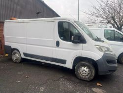 2017 FIAT DUCATO MWB L2 PANEL VAN - EURO 6 ULEZ & CAZ COMPLIANT, SPARES OR REPAIRS