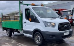 2019 FORD TRANSIT T350 LWB DROPSIDE TRUCK - VERSATILE, RELIABLE, AND READY FOR HEAVY DUTY