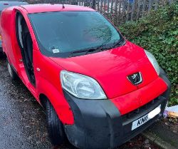 PEUGEOT BIPPER 1.4 HDI PANEL VAN 2011 ( SPARES OR REPAIRS )