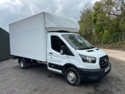 2021 FORD TRANSIT LUTON BOX VAN WITH TAIL LIFT