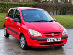 EFFICIENT CITY CRUISER: 2006 HYUNDAI GETZ 1.1 GSI 5DR - >>--NO VAT ON HAMMER--<<