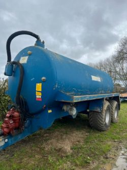 MARSTON 3000 TWIN AXLE SLURRY TANKER