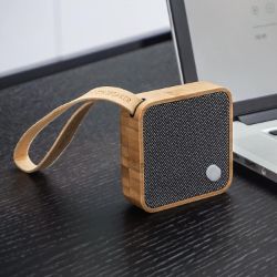 15 X NEW GINGKO MI SQUARE POCKET SOLID WOOD PORTABLE BLUETOOTH SPEAKER RECHARGEABLE BATTERY