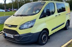 2015-15 REG FORD TRANSIT CUSTOM CREW VAN 290 ECO-TECH TDCI L2H1 MWB - HPI CLEAR - READY TO GO!