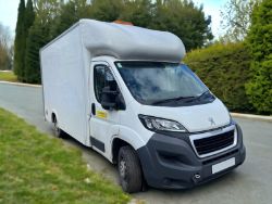 2017 PEUGEOT BOXER LWB LOW LOADER BOX WITH LARGE TAIL LIFT **SPARES OR REPAIRS**