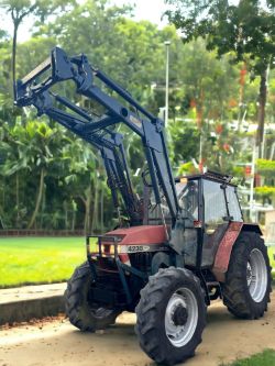 CASE 4230 LOADER TRACTOR FARM TRACTOR 4X4 POWER LOADER 4WD >>--NO VAT ON HAMMER--<<