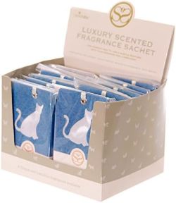 168 X NEW CAT DESIGN OCEAN BREEZE SCENTED SACHET