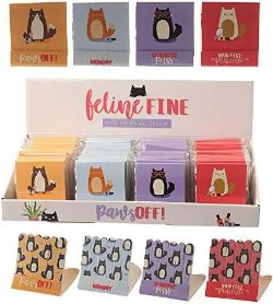 250 X NEW FELINE FINE CAT MATCHBOOK NAIL FILE