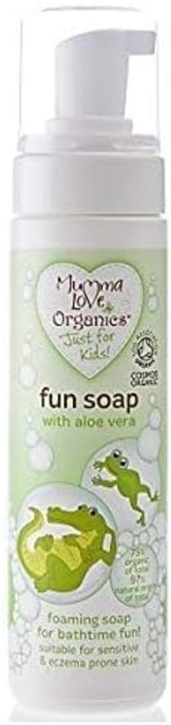 250 X NEW MUMMA LOVE ORGANICS FUN SOAP WITH ALOE VERA 200ML