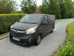 2018-18 REG VAUXHALL VIVARO SPORTIVE 2900 CDTI L1H1 SWB - HPI CLEAR - READY TO GO!