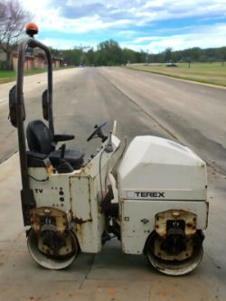 2008 TEREX TV800 ROLLER WITH ELECTRIC START KUBOTA ENGINE