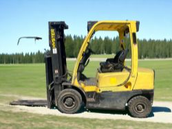 YEAR - 2012 HYSTER H2.5FT DIESEL FORKLIFT