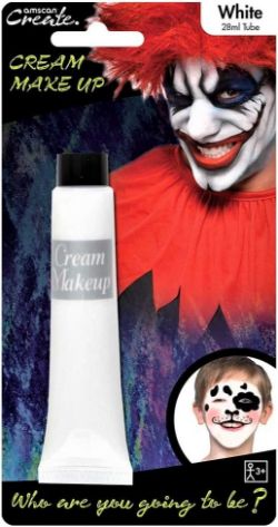350 X 28MLL CREAM WHITE MAKE UP - AMSCAN