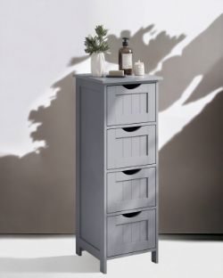 FREE DELIVERY . - BRAND NEW BATHROOM FLOOR STORAGE CABINET BATHROOM STORAGE UNIT