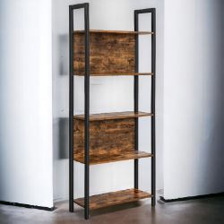FREE DELIVERY - BRAND NEW BOOKSHELF STORAGE SHELF KITCHEN SHELF 5 SHELVES
