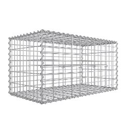 FREE DELIVERY - BRAND NEW GABION STONE BASKET GABION BASKET GALVANISED STEEL 100 X 50 X 50 CM
