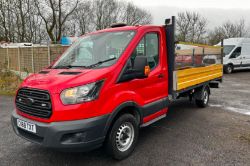 >>>SPECIAL CLEARANCE<<< 2018 FORD TRANSIT T350 LWB DROP SIDER: FLEET-DRIVEN, 104K MILES