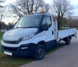 2017 IVECO DAILY 35S14 LWB DROPSIDE + TAIL LIFT TRUCK
