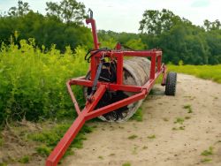 HEAVY-DUTY 8FT ROLLER WITH TRANSPORTER
