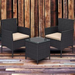 FREE DELIVERY - BRAND NEW GARDEN FURNITURE SETS POLYRATTAN OUTDOOR PATIO