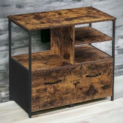 FREE DELIVERY - BRAND NEW VASAGLE MOBILE FILE CABINET FOR HOME OFFICE