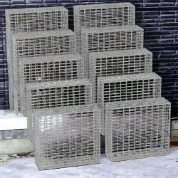 FREE DELIVERY - BRAND NEW GARDEN DECOR WALL PARTITION 100 X 90 X 30 CM