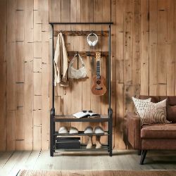 FREE DELIVERY - BRAND NEW COAT RACK STAND FREE STANDING HALL TREE COAT STAND