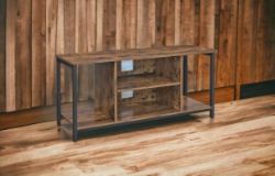 FREE DELIVERY - BRAND NEW VASAGLE TV STAND CABINET WITH OPEN STORAGE TV CONSOLE UNIT
