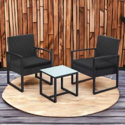 FREE DELIVERY - BRAND NEW 3-PIECE PATIO SET OUTDOOR FURNITURE SETS SEATING FOR BISTRO