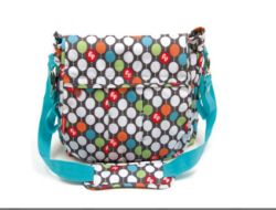 20 X NEW FISHER PRICE BABY BAG+ACC 36X11X29 DOTS