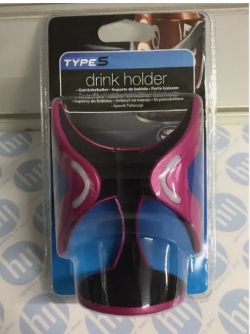 1500 X NEW METALLIC DRINK HOLDER PINK