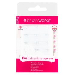 225 X NEW BW DOUBLE WIDTH BRA EXTENDERS - 3 PACK