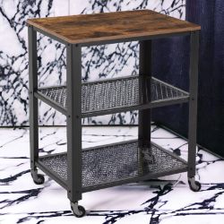 FREE DELIVERY - BRAND NEW 3-TIER KITCHEN CART TROLLEY ROLLING UTILITY CART,