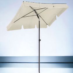 FREE DELIVERY - BRAND NEW SONGMICS RECTANGULAR GARDEN PARASOL UMBRELLA SUNSHADE UV50