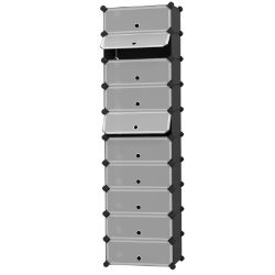 FREE DELIVERY - BRAND NEW INTERLOCKING SHOE RACK, RECTANGULAR STORAGE ORGANISER