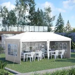 3 X BRAND NEW 6 X3 M POP UP GAZEBOS