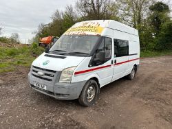 2008 FORD TRANSIT 5 SEAT WELFARE VEHICLE