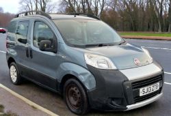 2013 FIAT FIORINO 16V ADVENTURE MULTIJET CREW VAN HPI CLEAR -(ONLY 76 K MILES ) - READY TO GO!