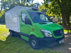 2018 MERCEDES-BENZ SPRINTER 314 CDI FRIDGE FREEZER CHASSIS CAB