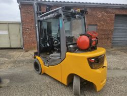 2017 JUNGHEINRICH DFG535S LPG GAS FORKLIFT
