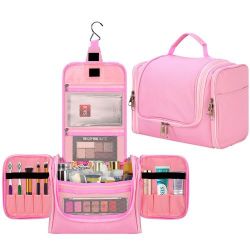 10 X VINSANI TOILETRY BAG PINK