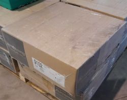 7 PACKS OF ARMSTRONG CORTEGA SE SUSPENDED CEILING TILES 600 X 600 X 15MM 16 TILES/PACK