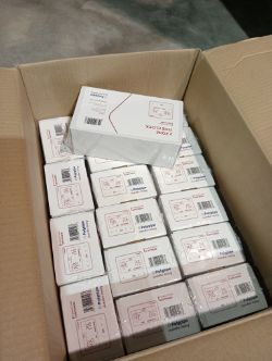 JOBLOT OF 100 POLYPIPE UFH 2 ZONE TIME CLOCK UFHTIME2B