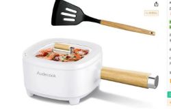 LOT CONTAINING 20 AUDECOOK ELECTRIC HOT POT WITH STEAMER